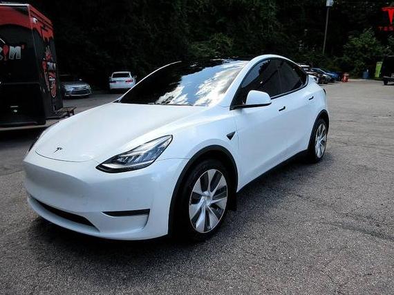 TESLA MODEL Y 2021 5YJYGDEE2MF063554 image
